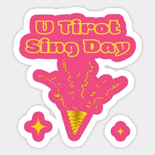 Indian Festivals - U Tirot Sing Day Sticker